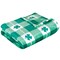 Velvet Touch Ultra Plush St Patricks Day Lucky Spring Green Clover Shamrock Irish Printed Fleece Throw/Blanket-50 x 60inch, Lucky Plaid Clover